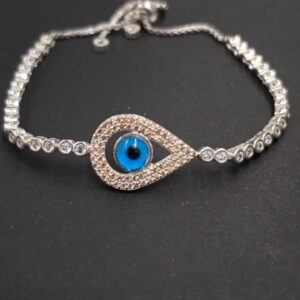 Pulsera de Plata 925 con Ojo Turco
